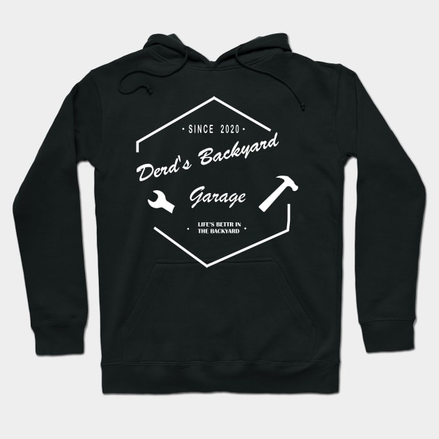 Derd's Backyard Garage Hoodie by KazamaAce